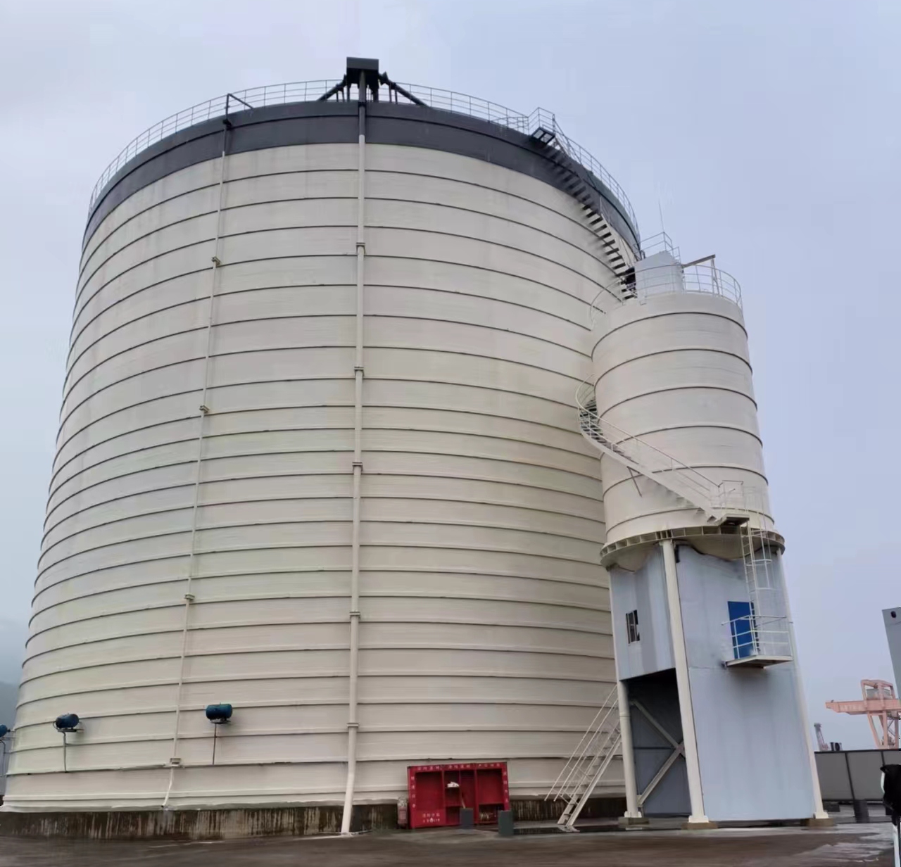 盐亭10万吨水泥钢板库