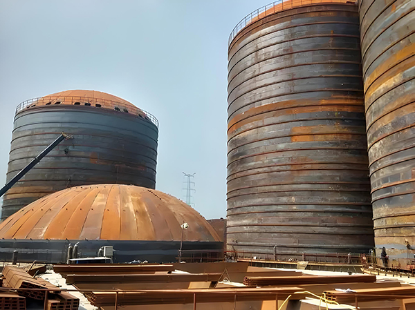 盐亭焦粉钢板仓